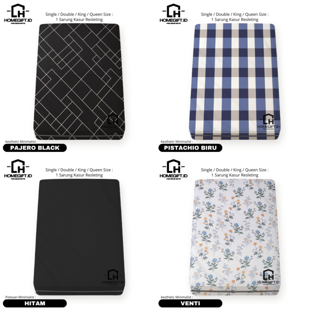 Homegift.id ผ้าหุ้มที่นอนโฟมซิป 120X200X20 - 120X200X25 - 120X200X30
