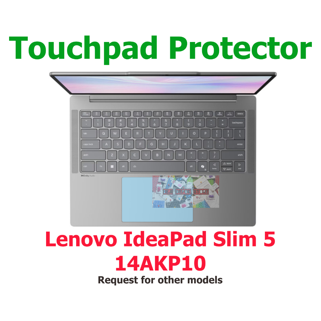 ตัวป้องกันแทร็กแพดทัชแพด Lenovo IdeaPad Slim 5 14AKP10