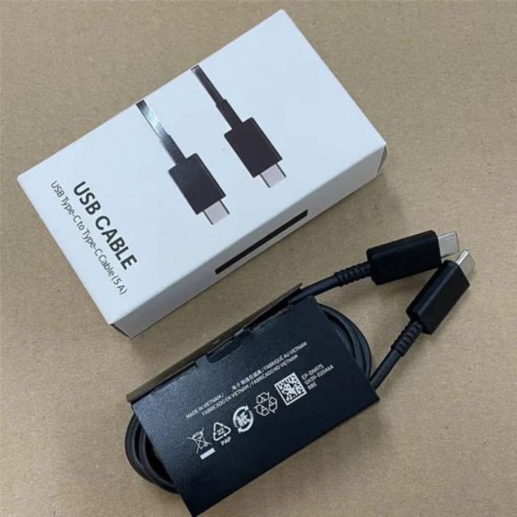 (WHOLESALE) SAMSUNG 45W C to C Fast Charging DATA CABLE สายชาร์จ Samsung 45W