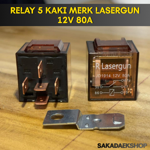 ต้นฉบับ RELAY 5 LEGS 12 VOLT 80 CAMPER RELAY 5 LEGS คุณภาพระดับพรีเมียม / สัญญาณเตือนโปร่งใสสากล 12 