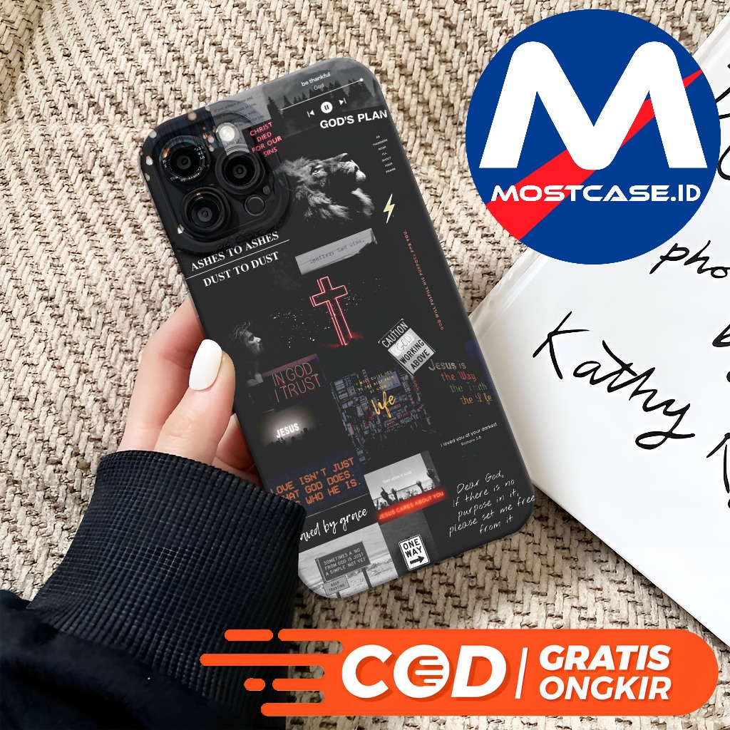 Cross motif Case - PROCAMERA Case K-pop สําหรับ REALME NOTE 70 14 5G 14 5G 13 PRO 12 PRO + 12 11 PRO