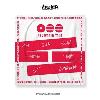 BTS WORLD TOUR ARIANG BANDANA / BTS BANDANA / ARIRANG COMEBACK 2026 / KPOP