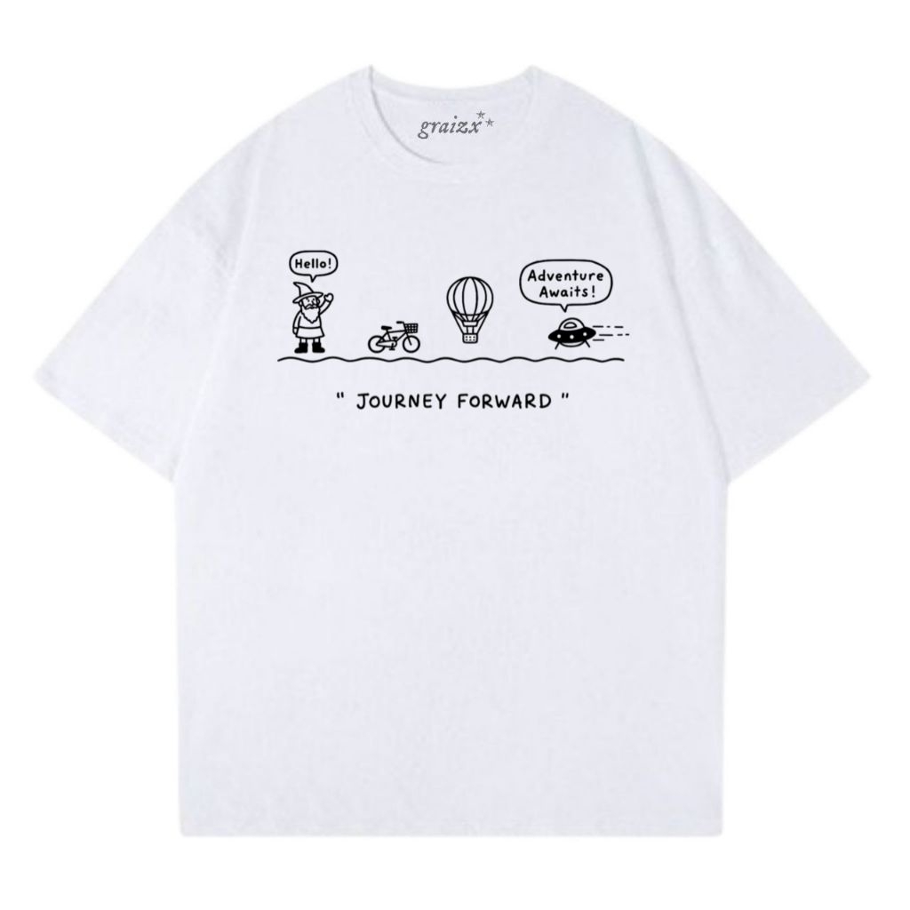 Graizx - เสื้อยืด Journey Forwards