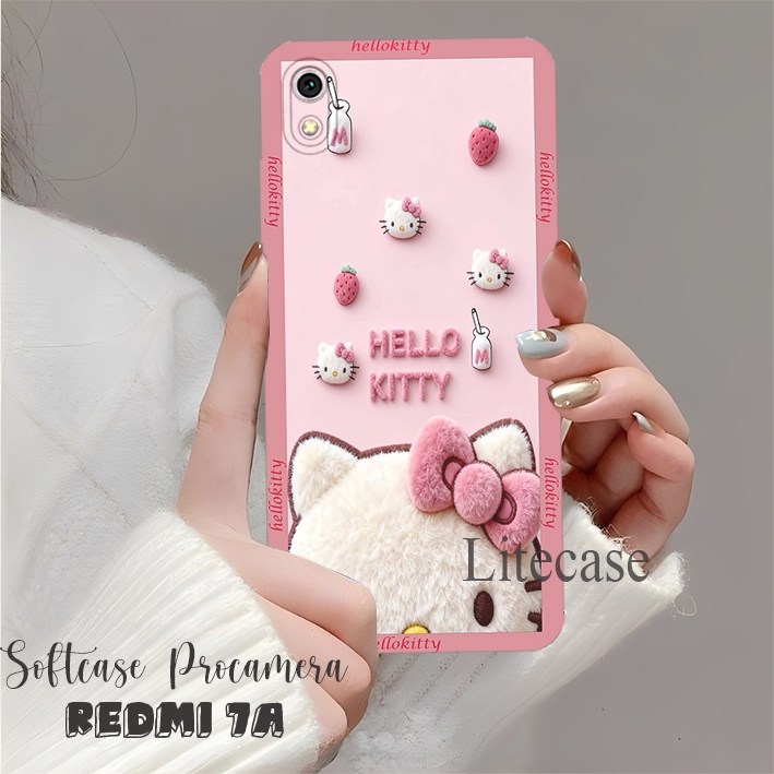 HELLOKITTY Silicone Xiaomi Redmi 7A - 6A - 5A - 4A - 4x Fashion Case All Type Mobile Phone Bumper TP