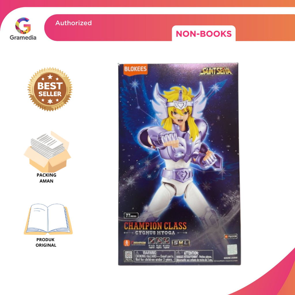 Gramedia Pekanbaru - BLOCKEES SAINT SEIYA-CHAMPION CLASS (CC) 07 - CYGNUS HYOGA