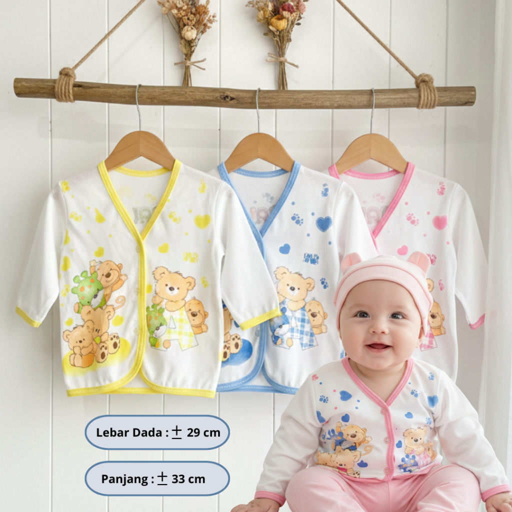 โบโบ้โกะ ชุดเด็กแขนยาวจัมโบ้ | ไซส์ใหญ่ตั้งแต่แรกเกิด | นุ่มนิ่มไซส์ใหญ่0–12เดือน