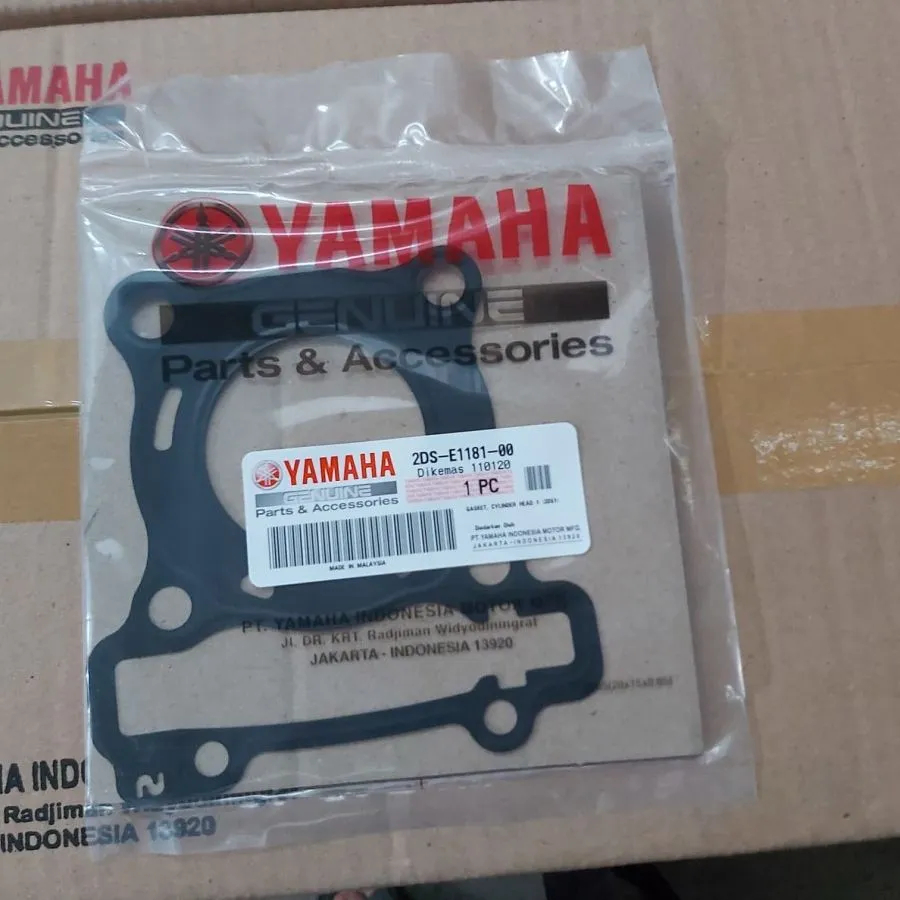 YAMAHA ปะเก็นบล็อกฝาสูบ Lexi 125 2DS-E1181-00 อะไหล่เดิม