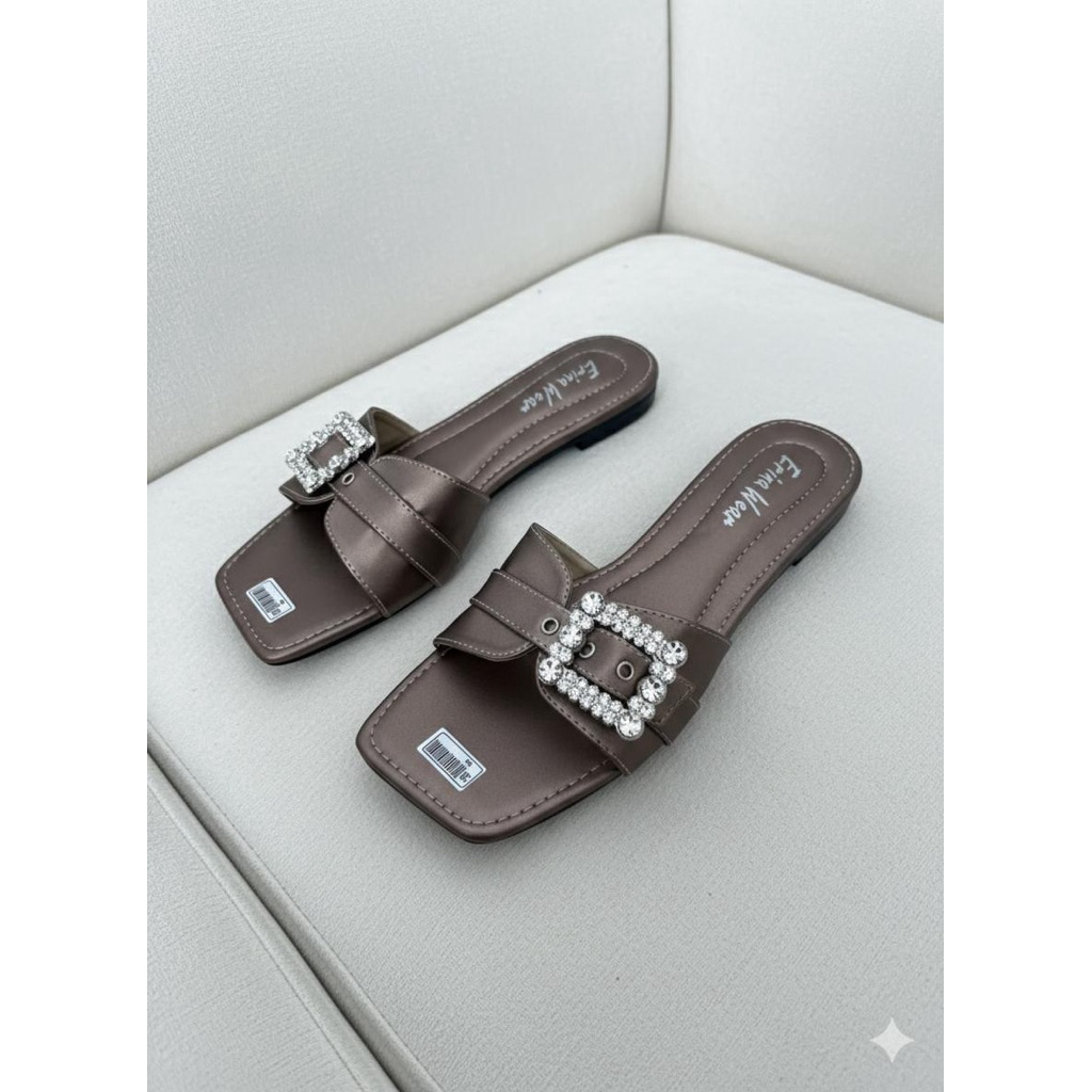 FLAT SANDALS // PREMIUM FLAT SANDALS // ERINA WEAR / acc 2