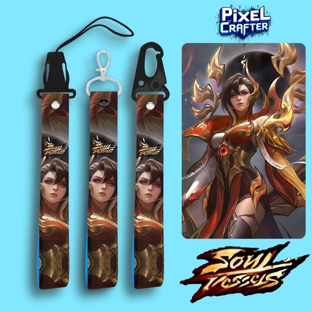 HP GUNDAN MLBB BENEDETA SOUL VESSEL KEYCHAIN / พวงกุญแจ / กระเป๋าแขวน