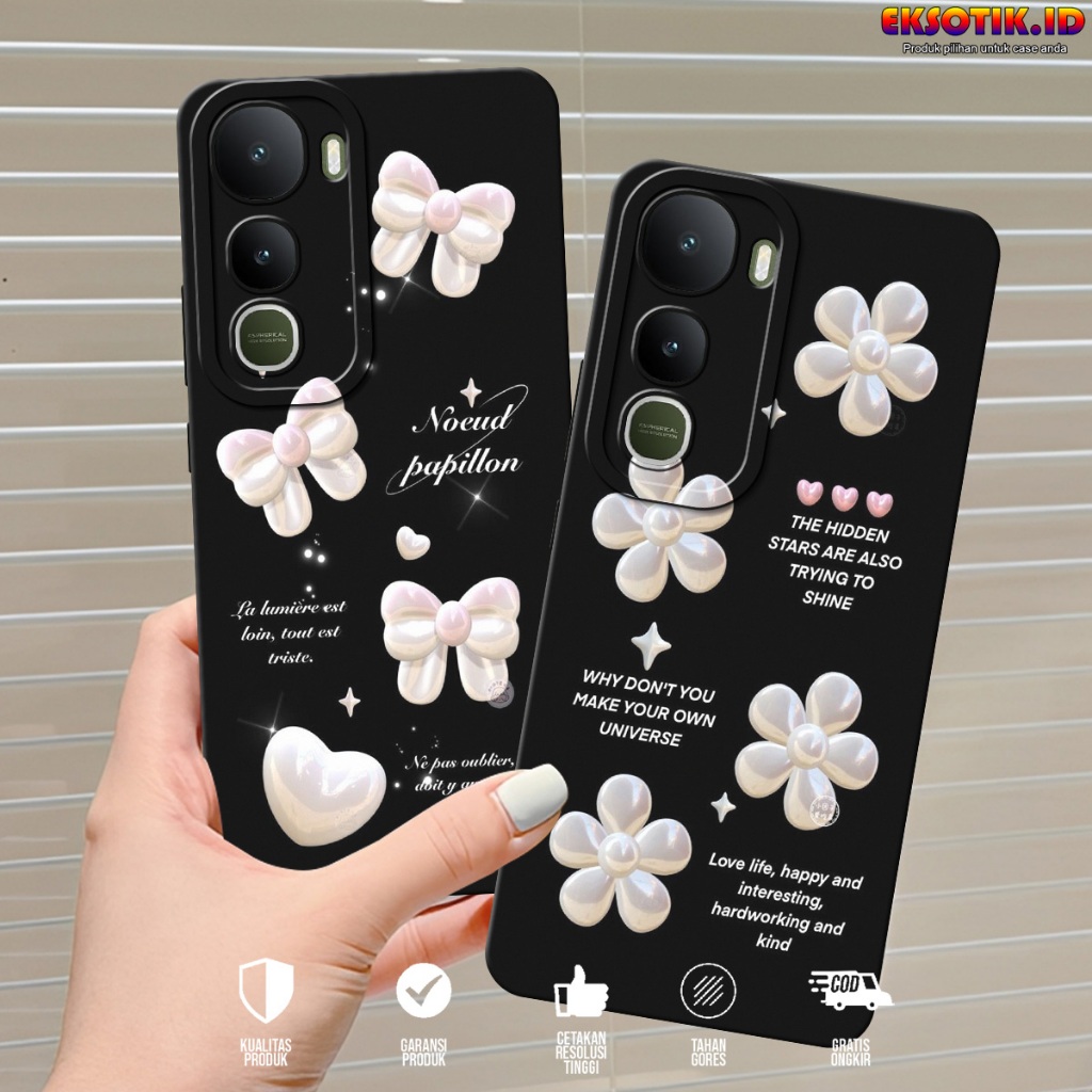 เคส VIVO Y400 - เคสโทรศัพท์ VIVO Y400 - เคสแฟชั่นล่าสุด - VIVO Y400 Silicone - Cool Cute Motif - เคส