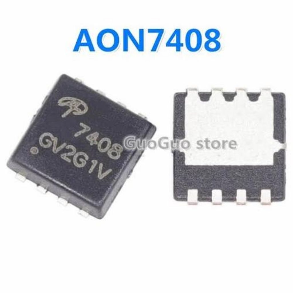 AON7408 Mosfet 7408 IC N-Channel SMD QFN-8 23A 30V AO AO7408