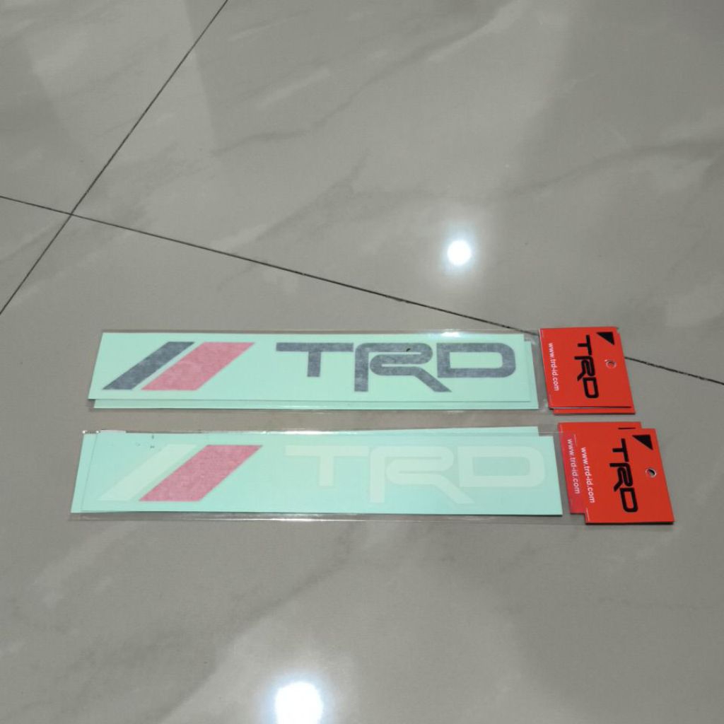 สติ๊กเกอร์ TRD Toyota TRD ของแท้