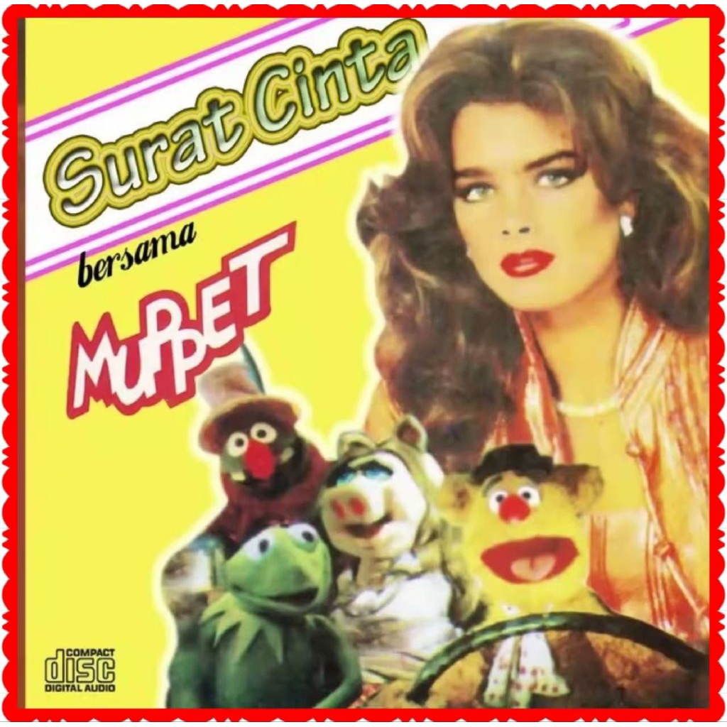 CD CASSETTE OF MUPET SONGS - OLD SONGS CD - NOSTALGIC POP SONGS CD - NOSTALGIC POP SONGS - OLD POP S