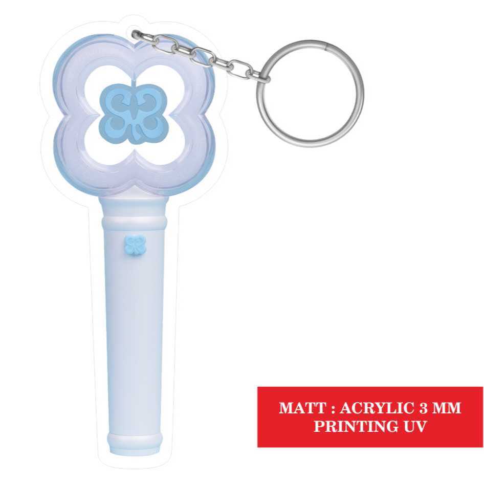 GANTUNGAN พวงกุญแจอะคริลิค Lightstick H2H hearts2Hearts HEARTS 2 HOUSE