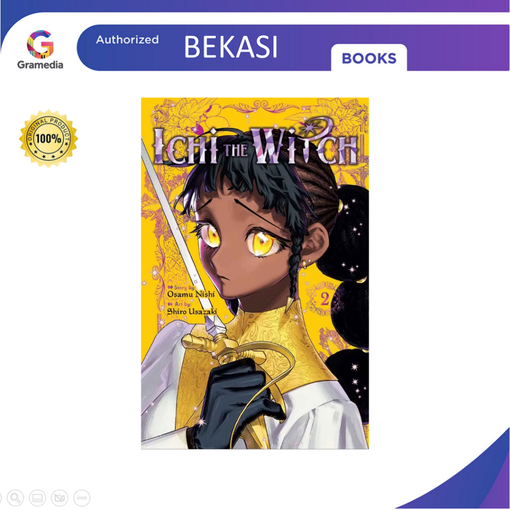 Gramedia bekasi - ICHI THE WITCH 02