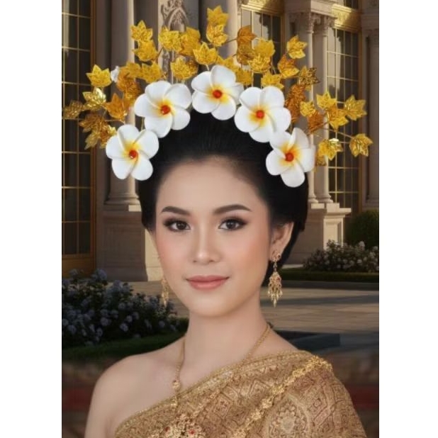 LUXURY FRANCISCCO FLOWER CROWN