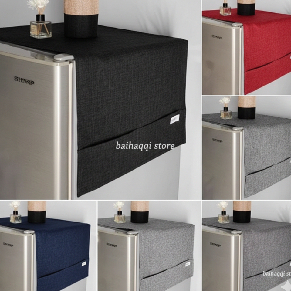 AESTETIC DENIM FRIDGE COVER UK 110+347 CM / ฝาครอบ FRIDGE / ฝาครอบ FRIDGE