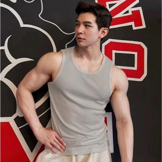 PAKAIAN ATASAN DALAM PRIA KATUN ELASTIS MUSCLEFIT BODYFIT