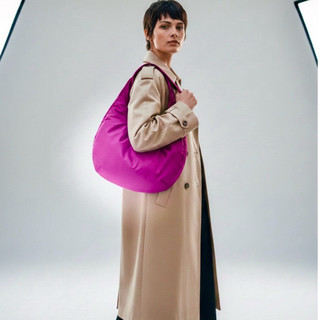 Kanthongan | Stella Hobo Shoulder Bag Puffy Size S M L - Tas Bahu Wanita Bahan Nilon Modis Anti Air