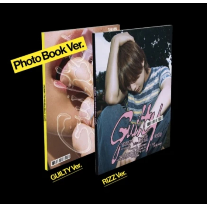 TAEMIN - Guilty 4th Mini Album PHOTOBOOK Guilty/Rizz Ver.- ชายนี่ แกะปิดผนึก