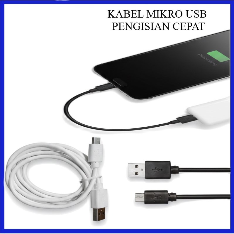 สายเคเบิลข้อมูล Micro Usb สําหรับ All Android 1 เมตร / Micro Belkin Data Cable