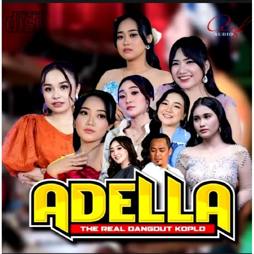 ADELLA CD 2025 - DANGDUT KOPLO SONG CD - DANGDUT KOPLO CASSETTE CD - DANGDUT CD CASSETTE FOR CARS