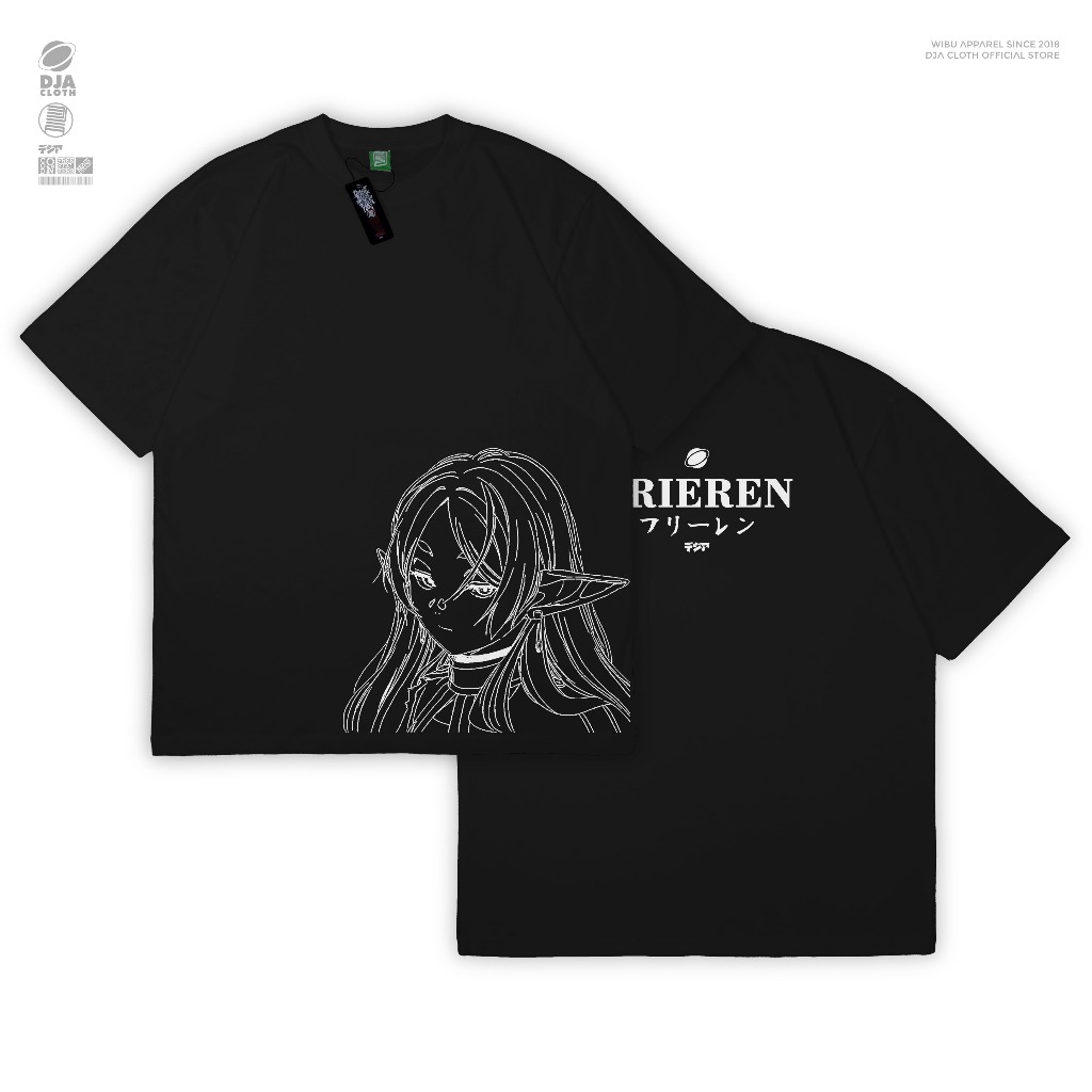 DJA Kaos Frieren Elf Sousou no Frieren เสื้อยืดอะนิเมะมังงะเสื้อผ้า