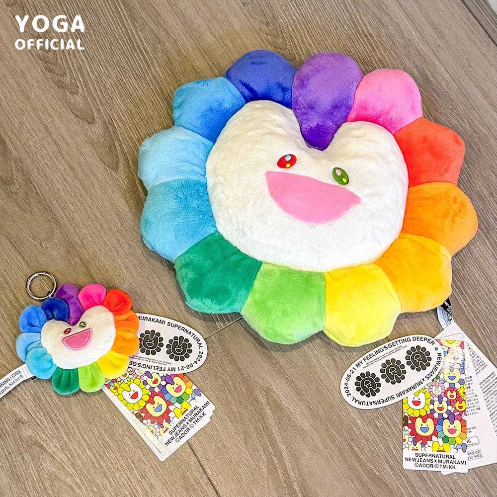 [PO] พวงกุญแจตุ๊กตาดอกไม้ Ne*wJe*ans + Chusion 30ซม