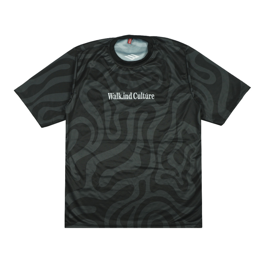 Walkind Jersey Running Sport Dry Fit - Culture Black
