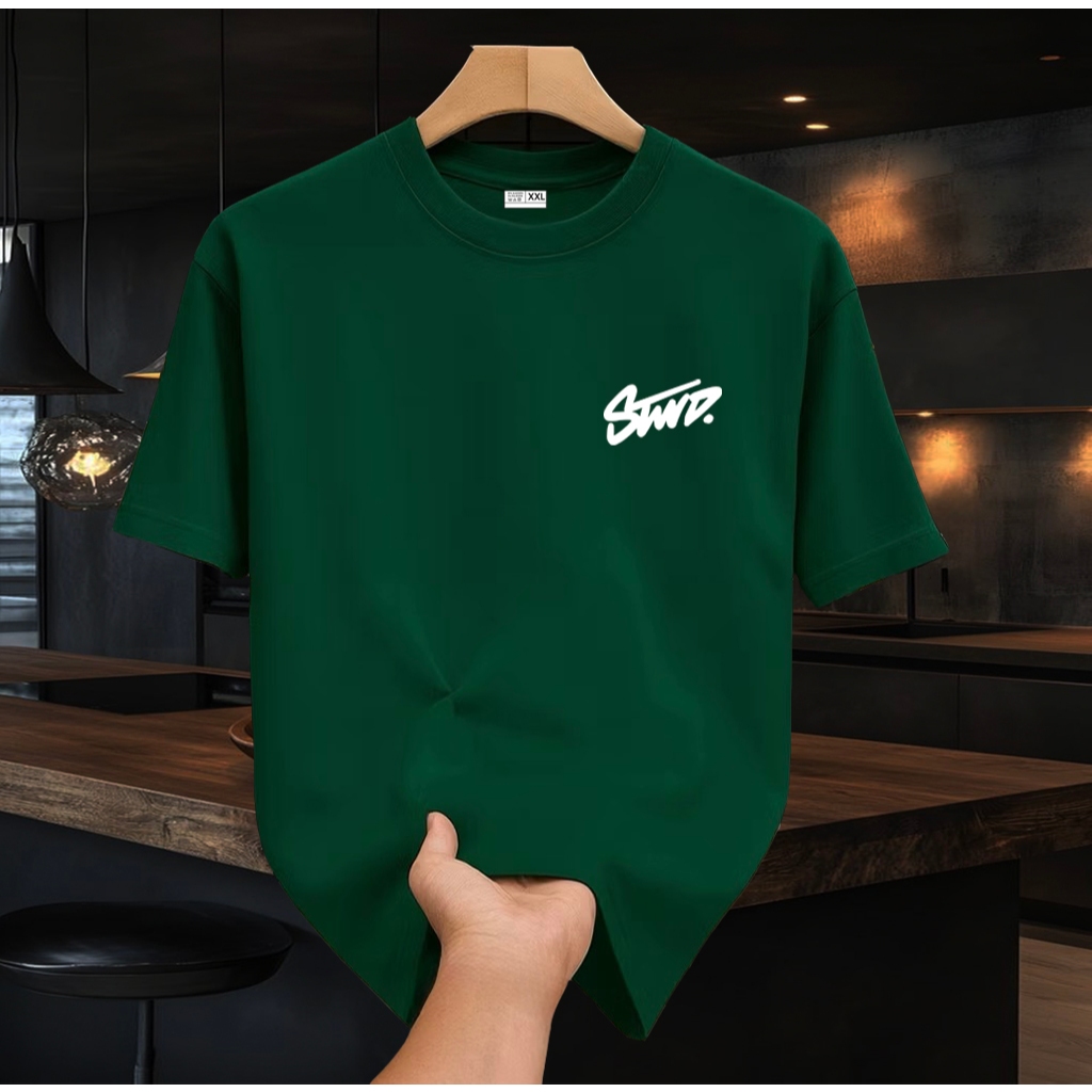 เสื้อยืดแขนสั้นผู้ชายและผู้หญิง / STWD Sp เสื้อเชิ้ตสีขาว / Distro Cotton Combed 24s เสื้อยืดคุณภาพพ