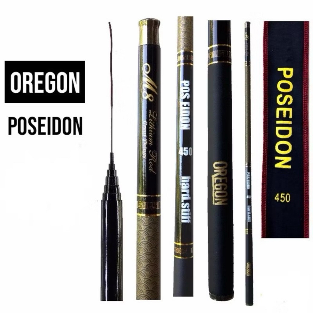Tegek Oregon Poseidon 360 450 Cm Carbon M8 Lithium