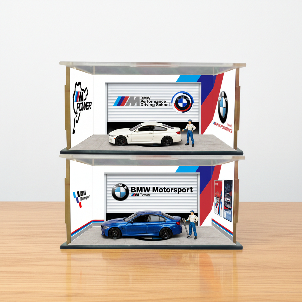 KRMK กล่องอะคริลิค Diecast BMW