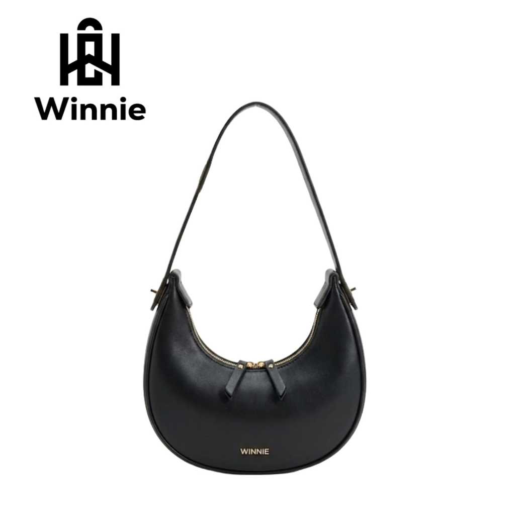 Winnie original - Winnie WIN-07 Leather Sling Bag สําหรับวัยรุ่น