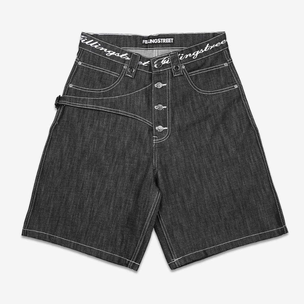 Raw Denim Short Fillingstreet - Haze
