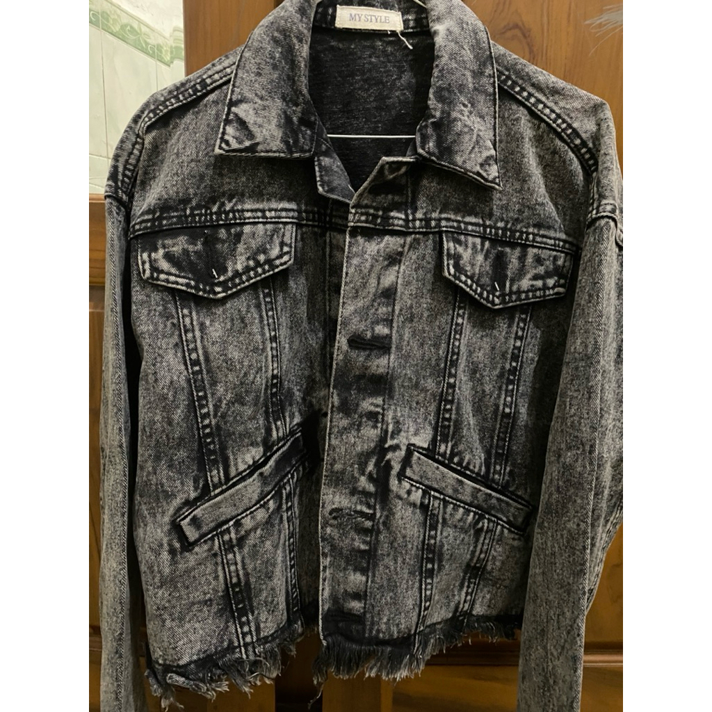 My Style retro Black Jeans Top