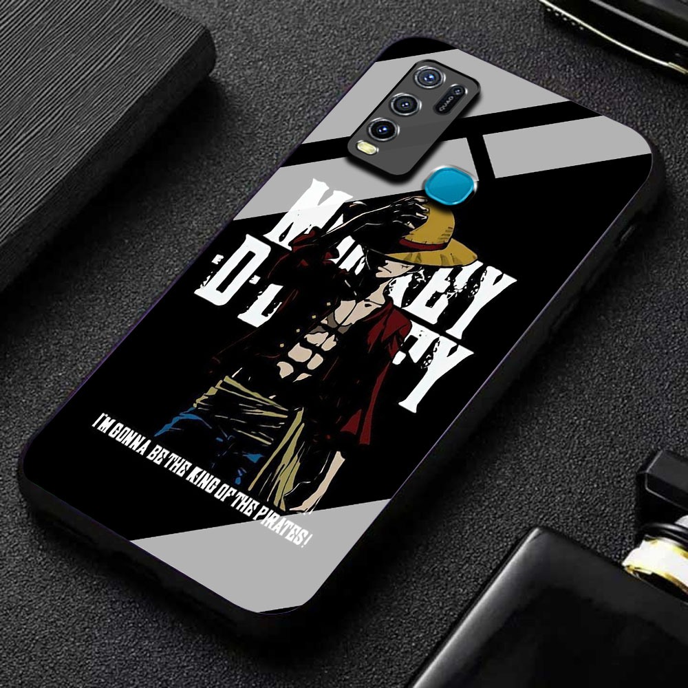 KK26 Softcase แก้ว Hp Terbaru สําหรับ Vivo Y30/Y30i/Y50 ซิลิโคน Hp พร้อมตัวป้องกันกล้องหรูหราปลอก Vi