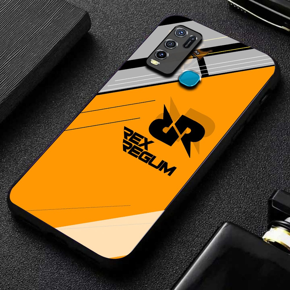 KK34 Softcase แก้ว Hp Terbaru สําหรับ Vivo Y30/Y30i/Y50 ซิลิโคน Hp พร้อมตัวป้องกันกล้องหรูหราปลอก Vi