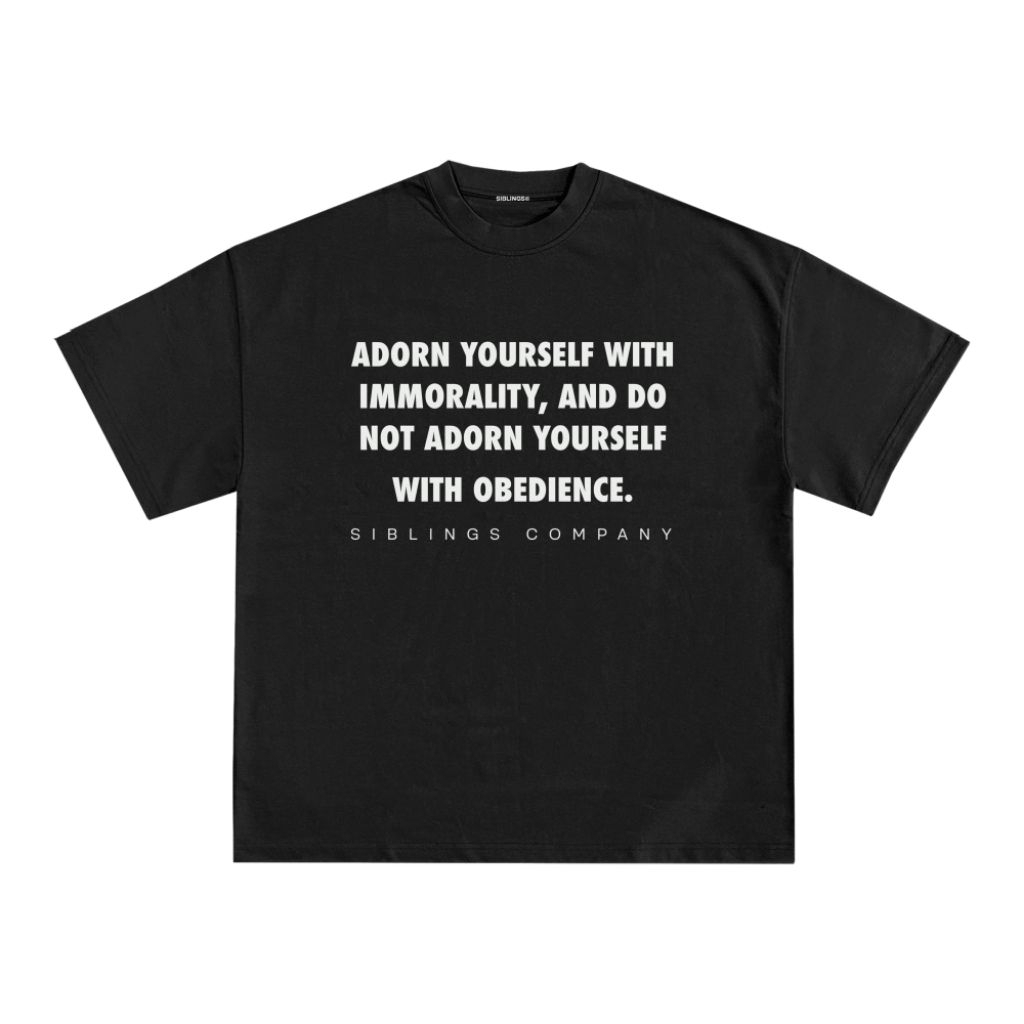 เสื้อยืด Servant Black Siblings&Co