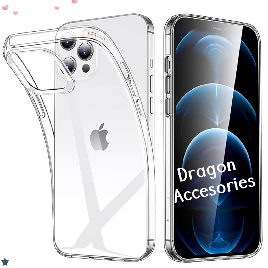 Vivo Y72 Y53S Y52 5G Softcase Clear HD Silicone Clear Jelly Case TPU Casing Cover Crystal