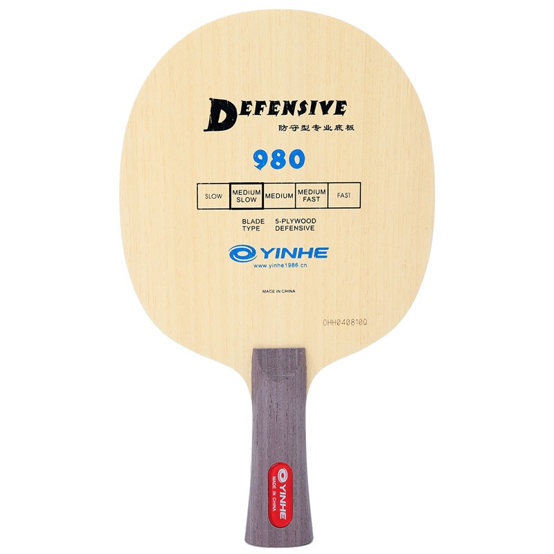 Yinhe 980 Defensive - ใบมีดไม้ปิงปอง Yinhe ดั้งเดิม