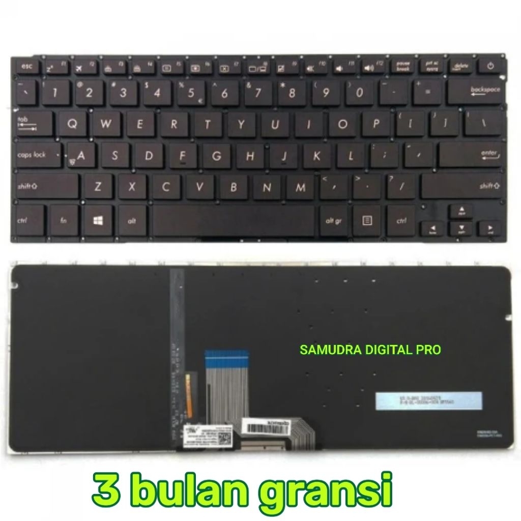 Asus ZenBook UX410 UX410U UX410UF back light แป้นพิมพ์แล็ปท็อป