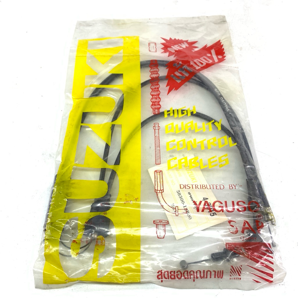 Suzuki RGR TXR RGV150 Yaguso 58300-12B00 สายแก๊ส MADE IN THAILAND Original SL [KTK4A]