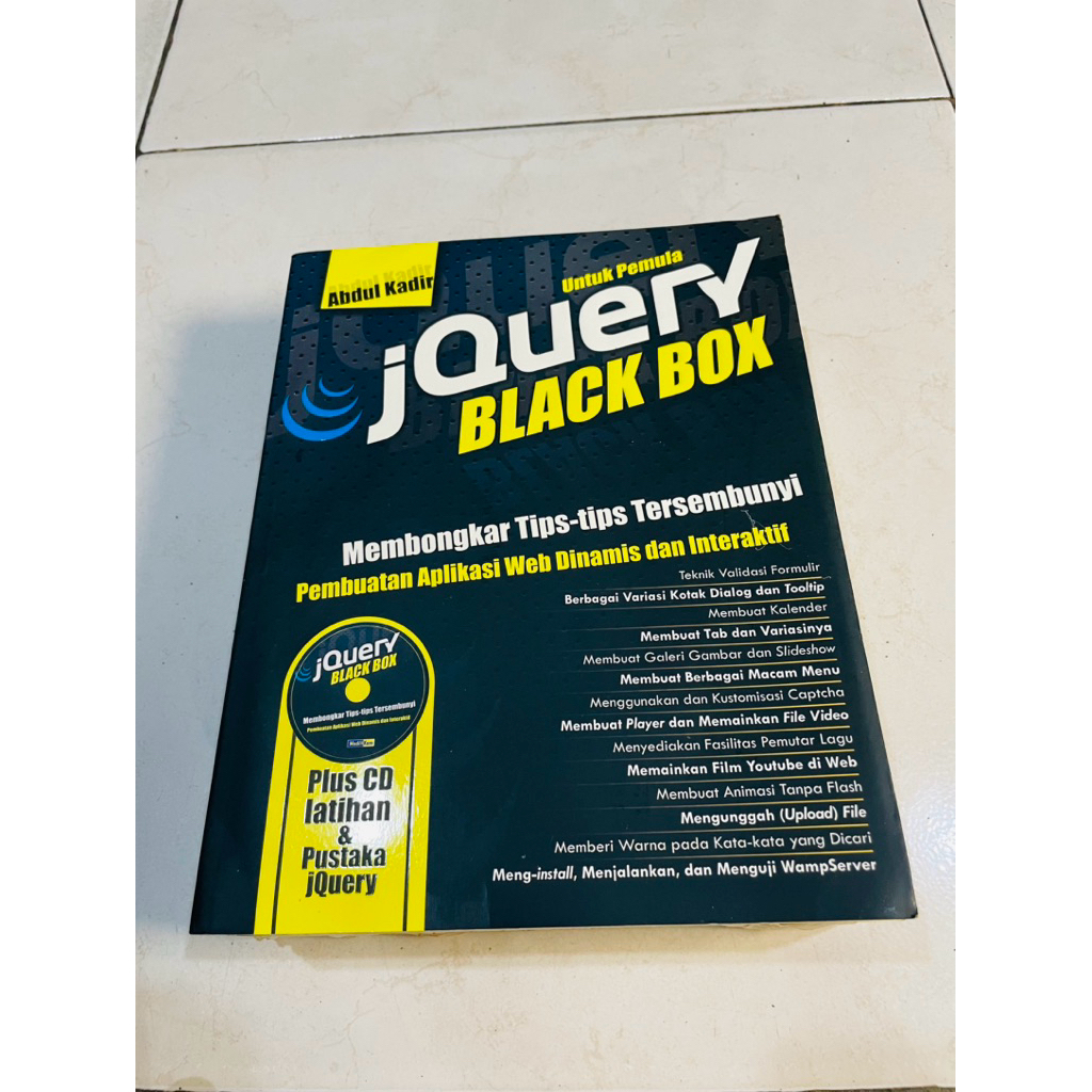 คอมพิวเตอร์ / TECHNOLOGY / JQUERY BLACK BOX BOOK - ABDUL KADIR