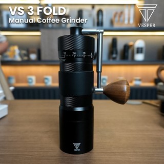 Vesper coffee grinder VS-3 FOLD 8stars ghost teeth burr / grinder kopi manual VS3 foldable handle by vesper