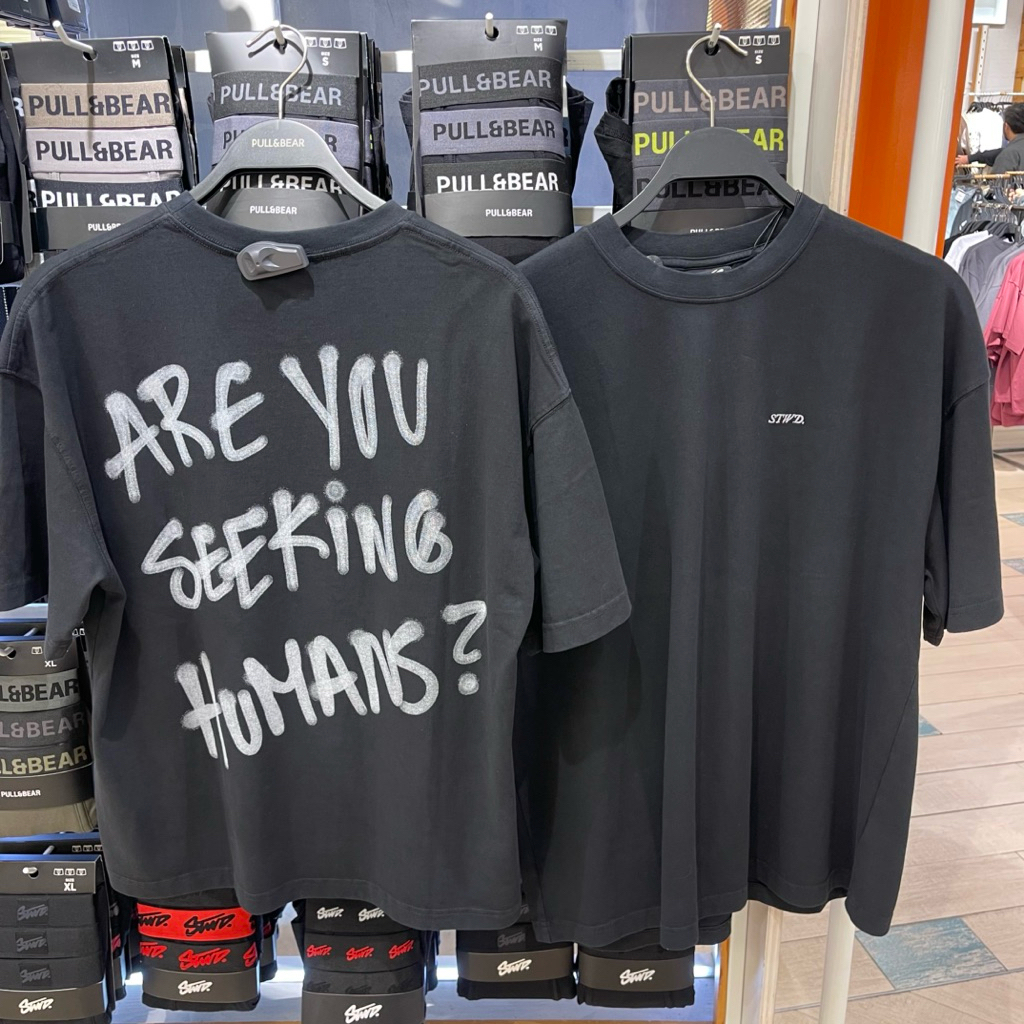 เสื้อยืด Stwd PULL&BEAR MEN Jastip (บริการร้านค้าส่วนตัว)