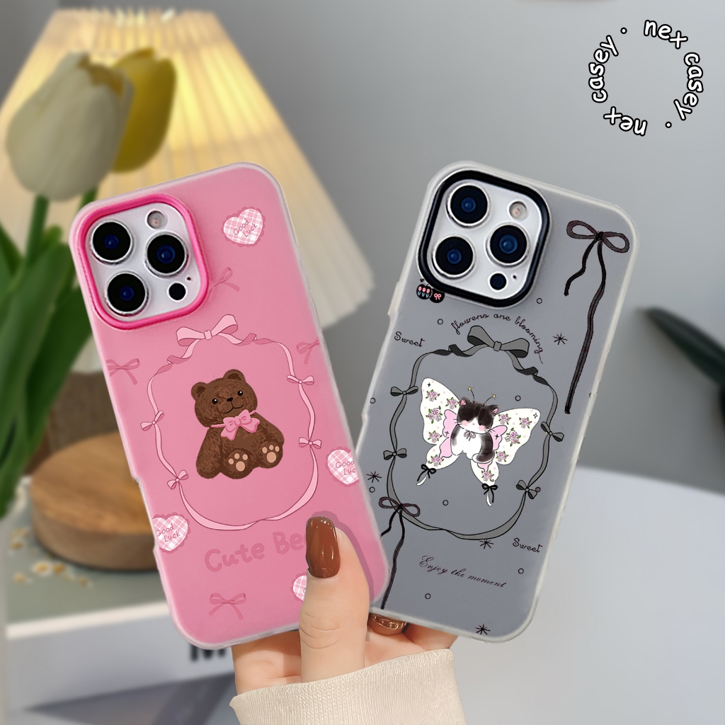 CASE CASING JELLY สี 2 IN 1 สําหรับ OPPO A1K A3 A3S A3X A5 A5S A5i A5X A6 A6X A8 A9 A15 A16K A16 A16