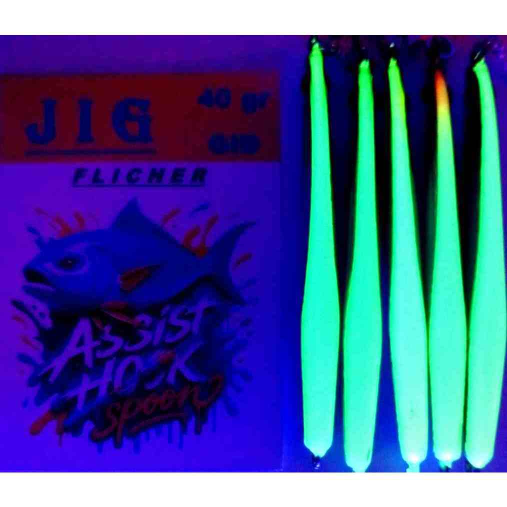 Metal JIG Flixer 40gr GID Completed