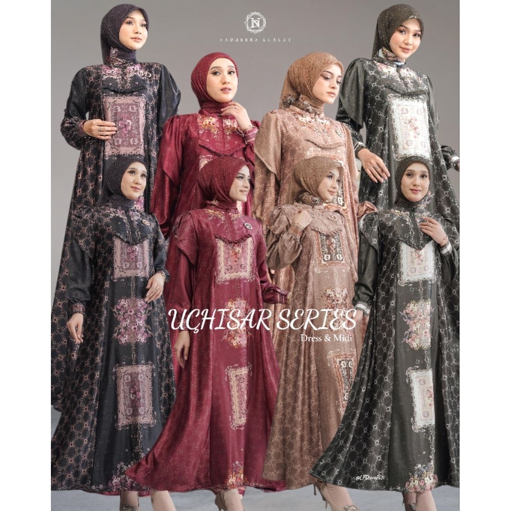 UCHISAR SERIES DRESS & MIDI BY NADEHEERA LUXURY// LUXURY DRESS// WEDDING DRESS// EID DRESS