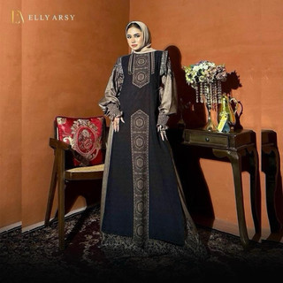 Serena Dress Exlusive By Elly Arsy Only Gamis (Tanpa Hijab)