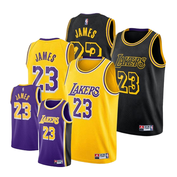 JAMES 23 LAKERS BASKETBALL JERSEY